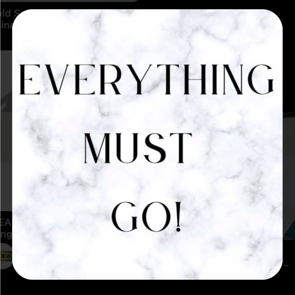 Everything must go!!! Everything in my closet is $5!!! Happy Poshing 🥰!